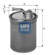 Filter goriva UFI 24.016.00