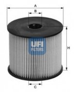 Filter goriva UFI 26.003.00=FA5977ECO=FA5676ECO
