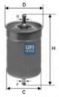 Filter goriva UFI 31.500.00=FT5141