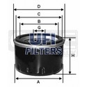 Filter olja UFI 23.448.00=FT5582