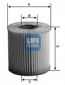 Filter olja UFI 25.077.00=FA5842ECO